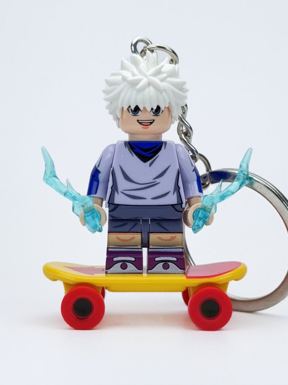 Hunter × Hunter Killua Zoldyck Custom Minifigure Keychain